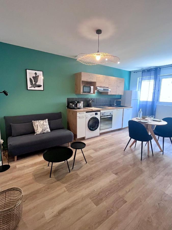 Le Quai 1 - Spacieux Studio Neuf Calme - Clim - Wifi - Gare A 200M Agén Exterior foto